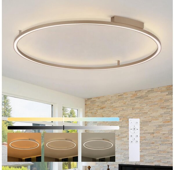 Brilagi - LED Stmívatelné svítidlo PORTOFINO LED/85W/230V pr. 120 cm béžová + DO