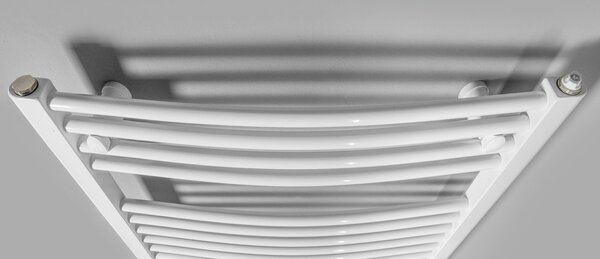 Aqualine Aqualine, ORBIT-E elektrické topné těleso, oblé, 600x1320 mm, 600W, bílá, ILEO36T