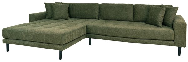 Nordic Living Rohová pohovka Limo 290 cm, levá