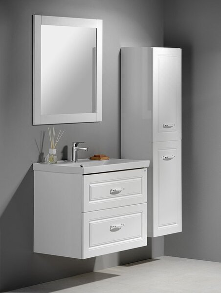 Aqualine Aqualine, SAVA 80 nábytkové umyvadlo 80x46x16,5 cm, 2080