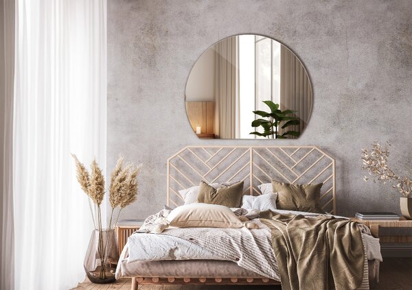 Zrcadlo se zkosenou stranou 63x70 cm