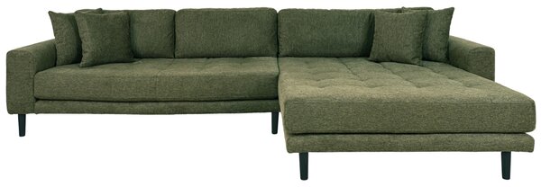 Nordic Living Rohová pohovka Limo 290 cm, pravá