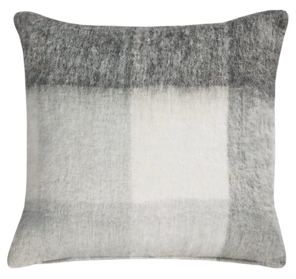 Bílo-šedý povlak na polštář Kave Home Catarina 45 x 45 cm