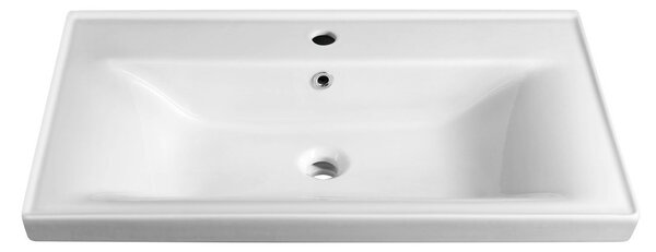 Aqualine Aqualine, SAVA 80 nábytkové umyvadlo 80x46x16,5 cm, 2080