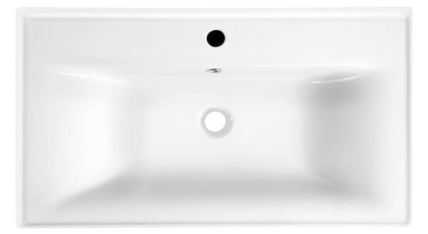 Aqualine Aqualine, SAVA 80 nábytkové umyvadlo 80x46x16,5 cm, 2080