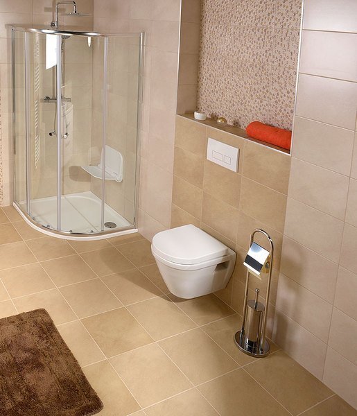 Aqualine Aqualine, SAMBA stojan s WC kartáčem a držákem toaletního papíru, chrom, SB131