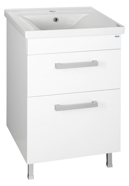 Aqualine Aqualine, SAVA 55 nábytkové umyvadlo 55x46x16,5 cm, 2055