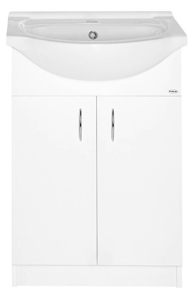 Aqualine Aqualine, SIMPLEX ECO 55 umyvadlová skříňka 53x83,5x30,7cm, SIME550