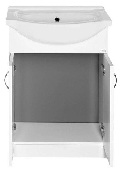 Aqualine Aqualine, SIMPLEX ECO 55 umyvadlová skříňka 53x83,5x30,7cm, SIME550