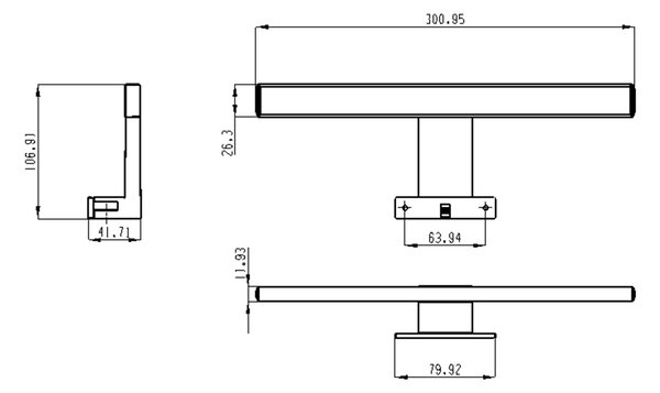 Aqualine Aqualine, SERAPA LED svítilna 5W, SA147