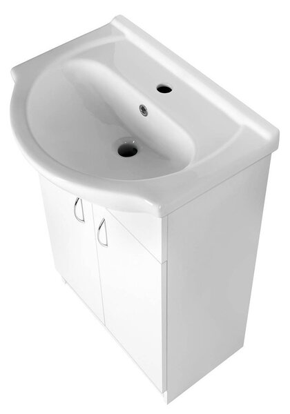 Aqualine Aqualine, SIMPLEX ECO 55 umyvadlová skříňka 53x83,5x30,7cm, SIME550