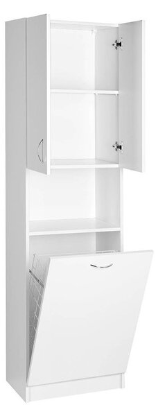 Aqualine Aqualine, SIMPLEX ECO vysoká skříňka s košem 50x180x30cm, SIME510