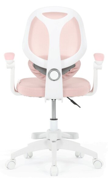 Dětská židle WIZARD – síť, růžová
