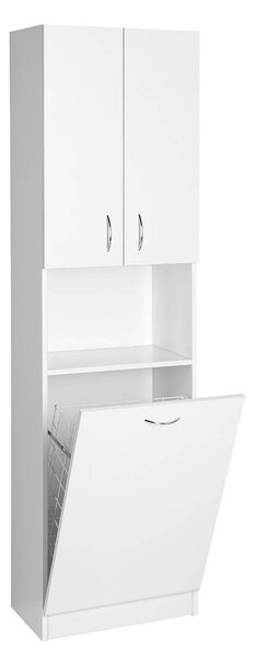 Aqualine Aqualine, SIMPLEX ECO vysoká skříňka s košem 50x180x30cm, SIME510