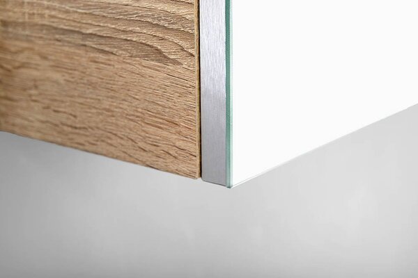 Aqualine Aqualine, VEGA galerka 60x70x18cm, dub platin, VG860