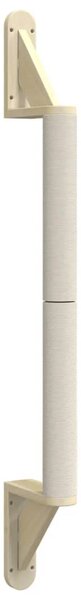 Nástěnné škrabadlo pro kočky 109 cm sisal 172408
