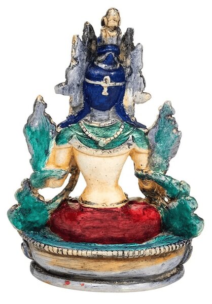 Bílá Tara - žensky Buddha - barevná soška Feng shui