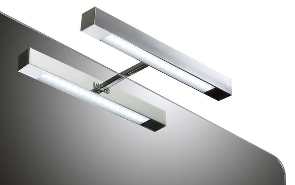 Aqualine Aqualine, VERONICA LED nástěnné svítidlo, 6 W, 300x30x115 mm, chrom, E26891CI