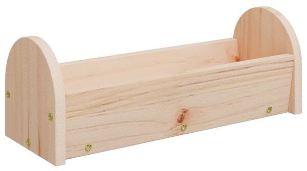 Seník pro králíky 28 x 10 x 10 cm masivní jedlové dřevo 172422