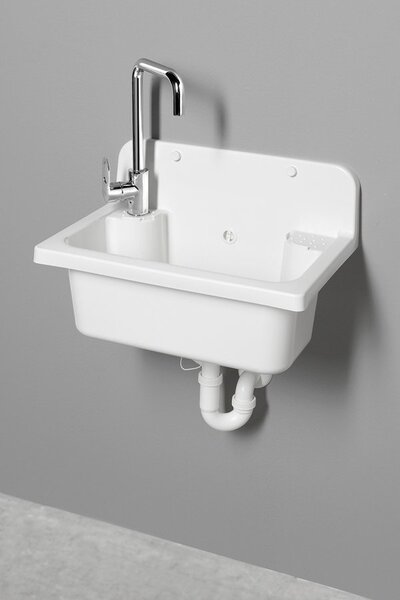 Aqualine Aqualine, Závěsná výlevka 55x37cm, plast, bílá, PI5052