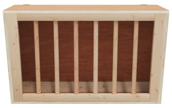 Seník pro králíky 37 x 18,5 x 23 cm masivní jedlové dřevo 172424