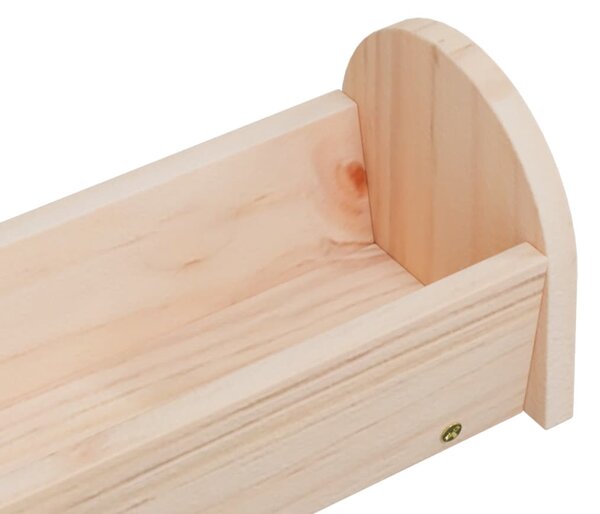 Seník pro králíky 28 x 10 x 10 cm masivní jedlové dřevo 172422