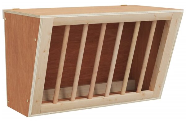 Seník pro králíky 37 x 18,5 x 23 cm masivní jedlové dřevo 172424