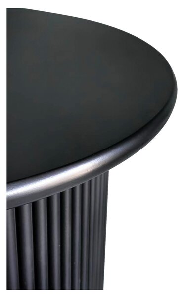 ODKLÁDACÍ STOLEK, černá, kompozitní dřevo, 40/40/41 cm Xora - Online Only konferenční stolky, Online Only