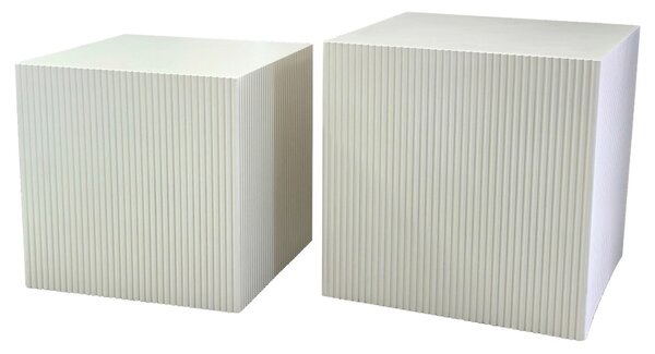 SADA KONFERENČNÍCH STOLKŮ, kašmírová, kompozitní dřevo, 45/40/45/40/45/40 cm Xora - Konferenční stolky, Online Only