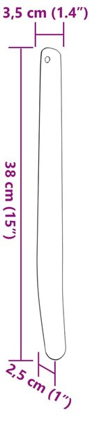 Škrabky na koňský pot 3 ks stříbrné hliník 172484