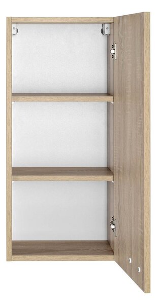 Aqualine Aqualine, ZOJA/KERAMIA FRESH skříňka horní 35x76x23cm, dub platin, 50336