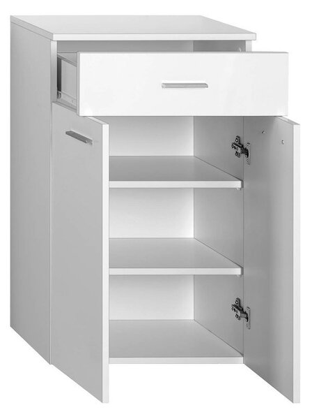 Aqualine Aqualine, ZOJA/KERAMIA FRESH skříňka spodní se zásuvkou 50x78x29cm, bílá, 50313