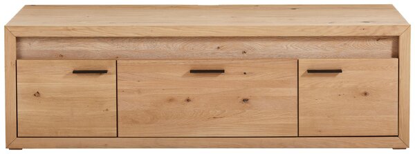 NÍZKÁ KOMODA, sukový dub, 180/57/48 cm Cantus - Komody z masivu