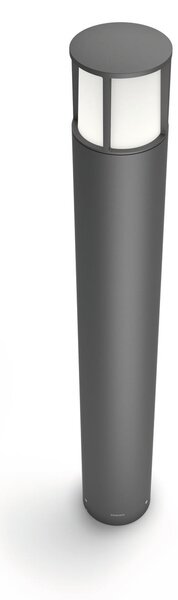 16467/93/16 Stock venkovní sloupkové LED svítidlo 1x6W 600lm 2700K 77cm IP44, antracitové