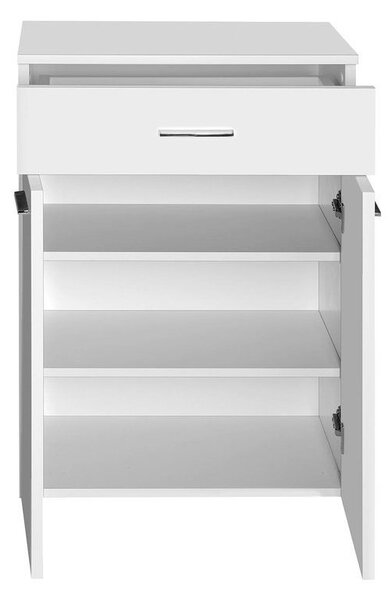 Aqualine Aqualine, ZOJA/KERAMIA FRESH skříňka spodní se zásuvkou 50x78x29cm, bílá, 50313