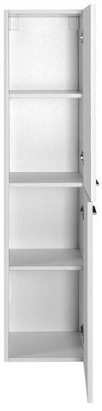 Aqualine Aqualine, ZOJA/KERAMIA FRESH skříňka vysoká 30x140x25cm, bílá, 51155