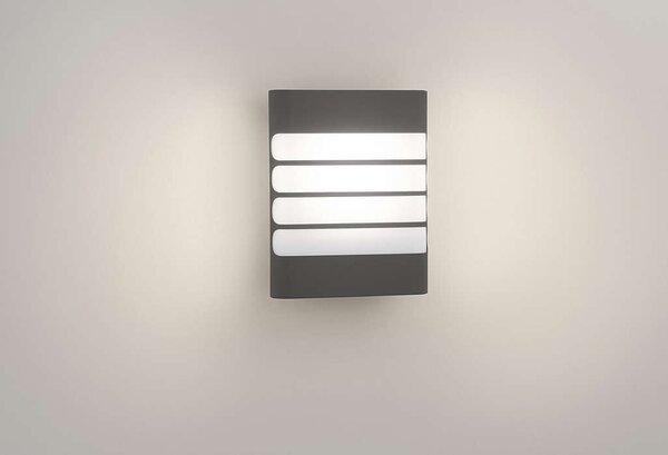 17273/93/16 Raccoon venkovní nástěnné LED svítidlo 1x3W 270lm 2700K IP44, antracitové