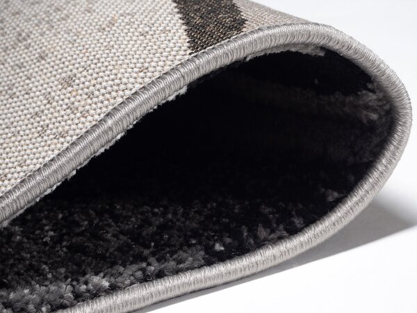 Spoltex, Kusový koberec Enigma grey 9358, 160x230, šedá, kancelář