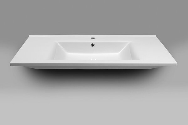 Aqualine Aqualine, ZUNO 100 nábytkové umyvadlo 100x45 cm, 9100