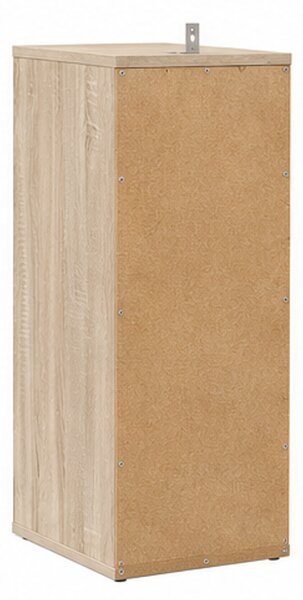 Skříňka na boty, botník, 5 polic, dřevo, 72x36x32 cm, dub sonoma, Dekorino BB20260071
