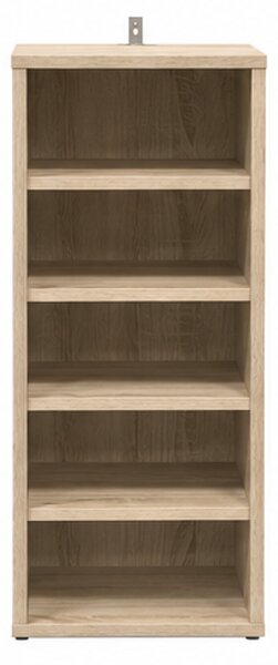 Skříňka na boty, botník, 5 polic, dřevo, 72x36x32 cm, dub sonoma, Dekorino BB20260071