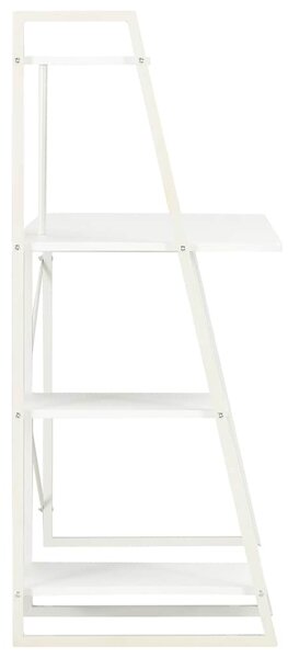 Psací stůl s poličkami bílý 102 x 50 x 117 cm 20282