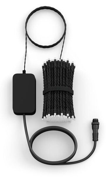 Hue FESTAVIA světelný řetěz 14W 2000-6500K RGB 20m IP54, černý