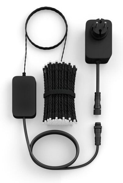 Hue FESTAVIA světelný řetěz 14W 2000-6500K RGB 20m IP54, černý