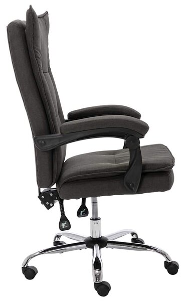 Kancelářská židle šedá textil 20366