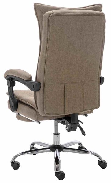 Kancelářská židle taupe textil 20367
