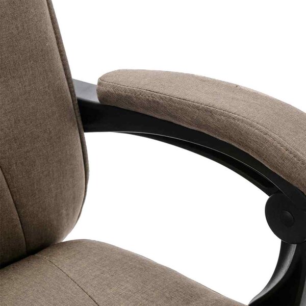 Kancelářská židle taupe textil 20367