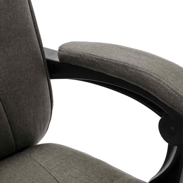 Kancelářská židle šedá textil 20366