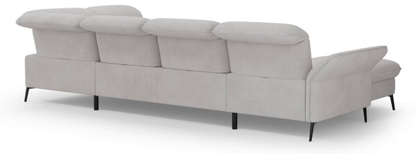 SEDACÍ SOUPRAVA, textil, barvy stříbra Sit & More - Sedací soupravy, Online Only