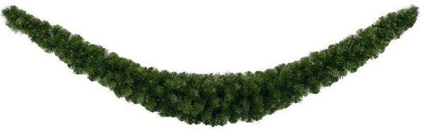 Adal 3D umělá vánoční girlanda jehličí 270 cm, Ø 14 až 45 cm, zelená